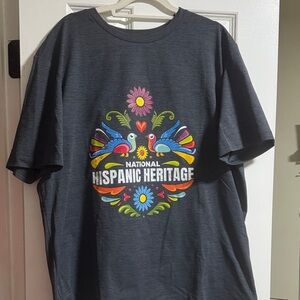 National Hispanic Heritage Graphic Tee - Black